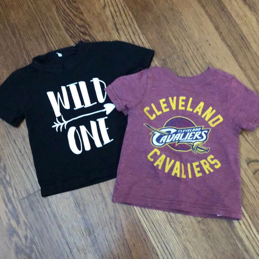 4/$15 Boys t shirts- NBA Cleveland Cavaliers
